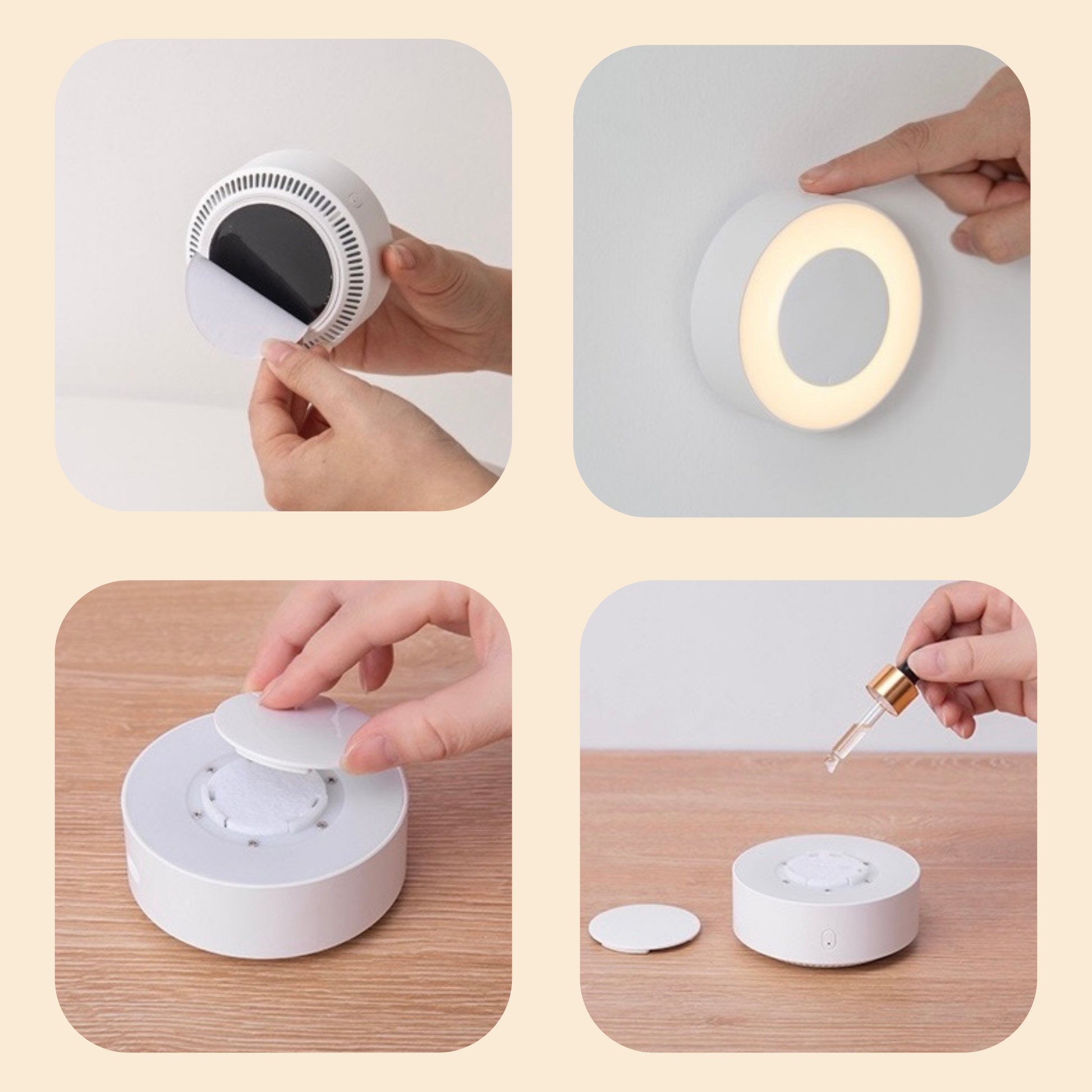 Aroma Diffuser Night Light - Simpelhaus