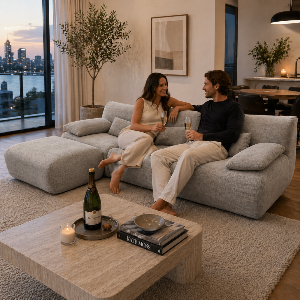 Oslo Modular Sofa – Cosy Silver