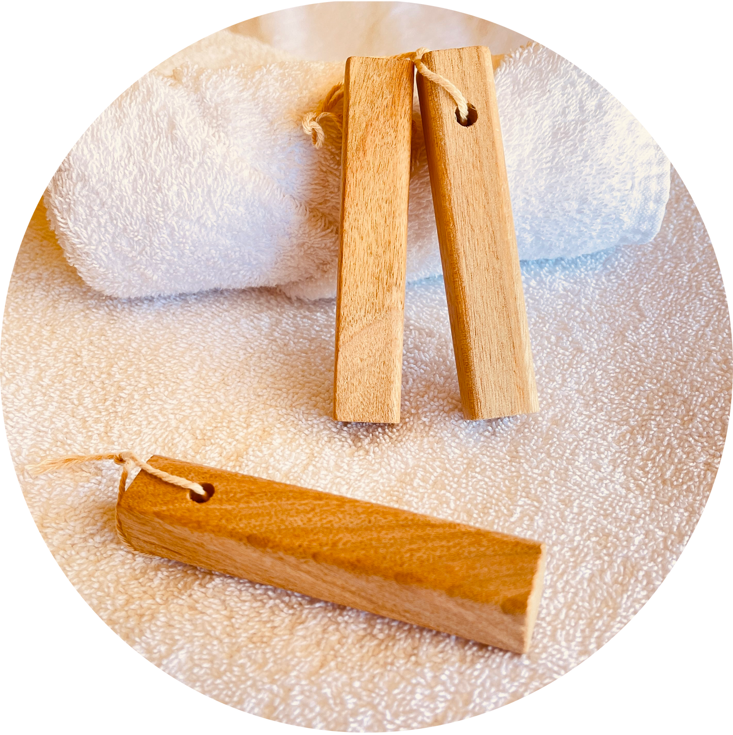 Natural Camphor Wood Strips Simpelhaus