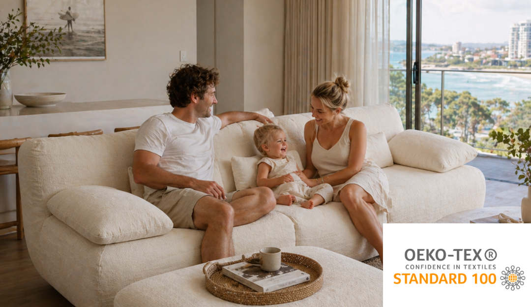 Why the Oslo Sofa Uses OEKO-TEX Certified Fabric