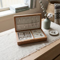 Square Wooden Jewelry Box