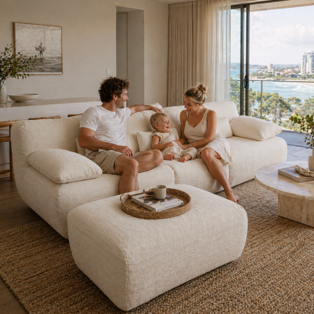 Oslo Modular Sofa – Raw Cotton