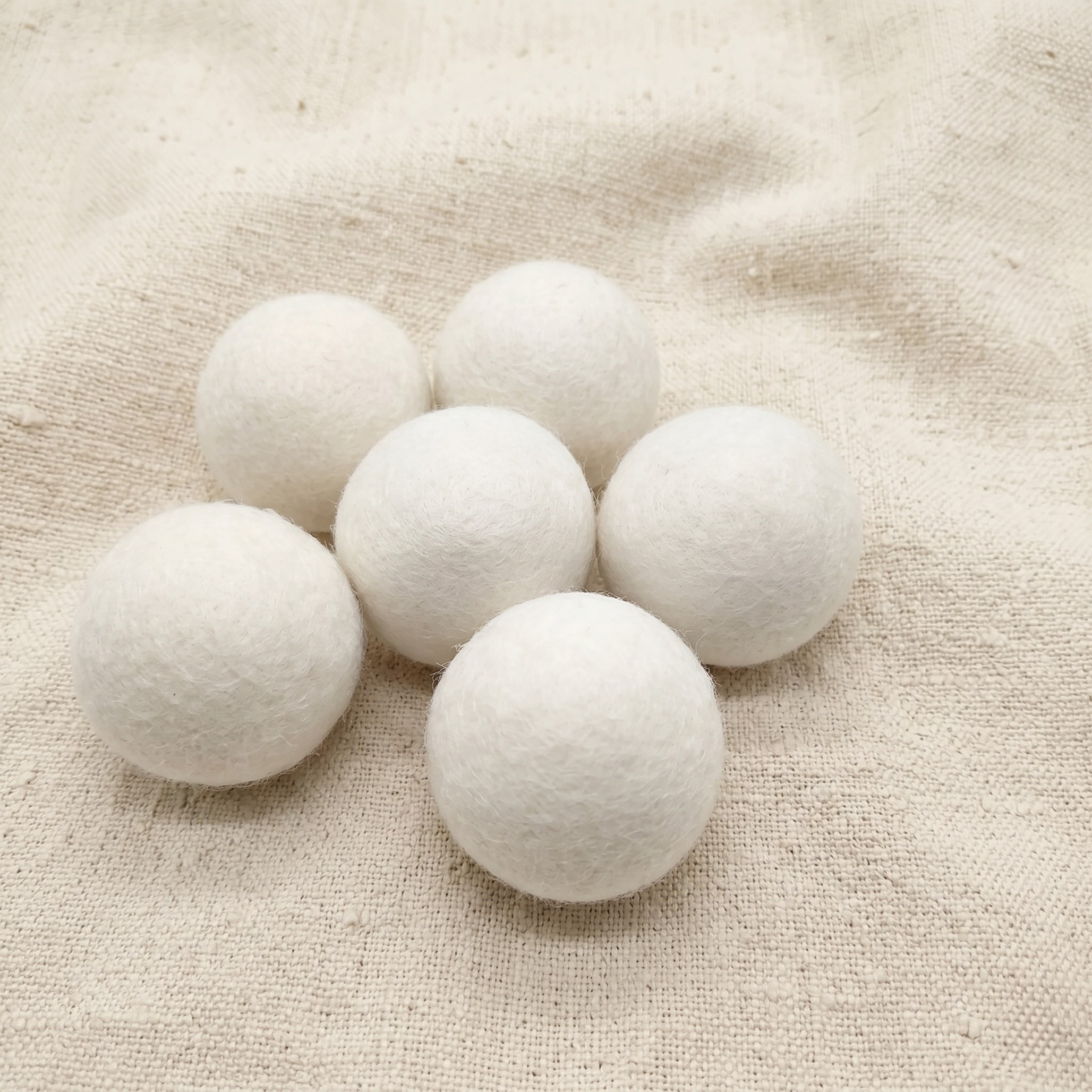 Premium Wool Dryer Balls (Pack of 6)