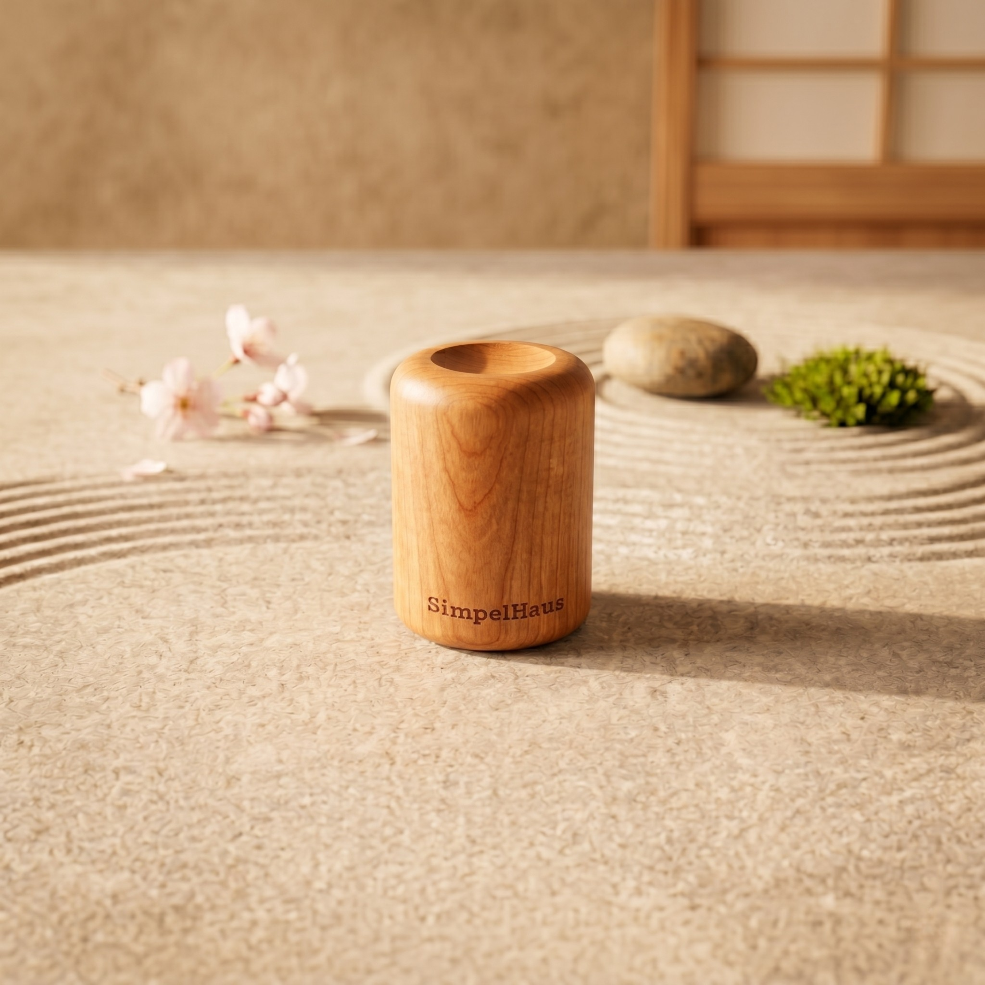 Cylinder Wooden Aroma Diffuser